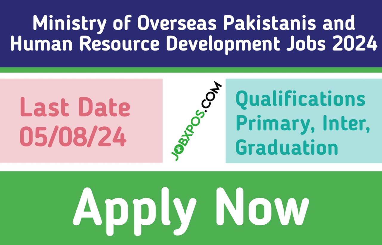 Ministry of Overseas Pakistanis and Human Resource Development Jobs 2024